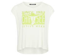 T-Shirt  Viskose weiß bedruckt