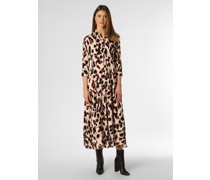 Kleid  Viskose sand gemustert