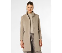 Mantel mmit Cashmere-Anteil  Wolle taupe