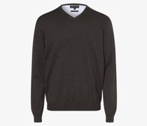 Pullover mit Cashmere-Anteil  Feinstrick anthrazit