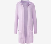 Strickjacke  Baumwolle flieder