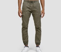 Cargohose  Baumwolle khaki