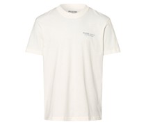 T-Shirt  Baumwolle ecru bedruckt