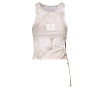 Top  Baumwolle sand gemustert