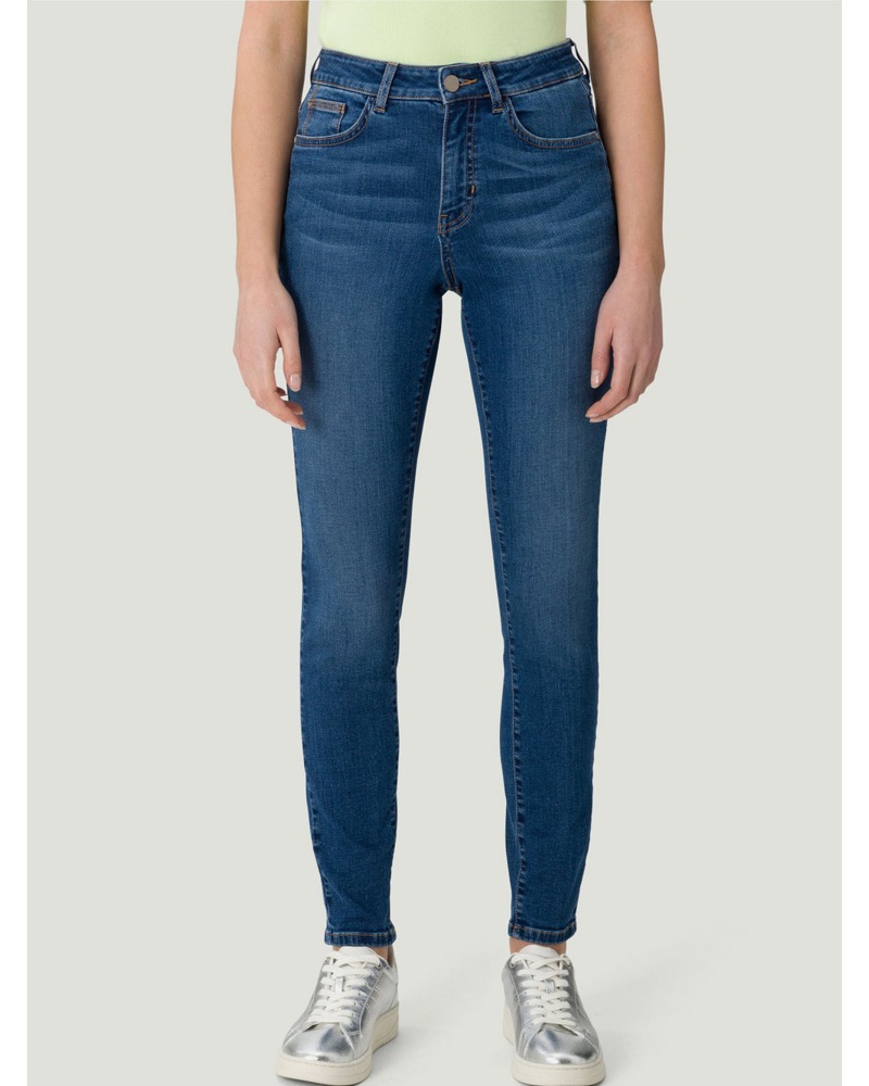 ZERO Damen Jeans Baumwolle denim