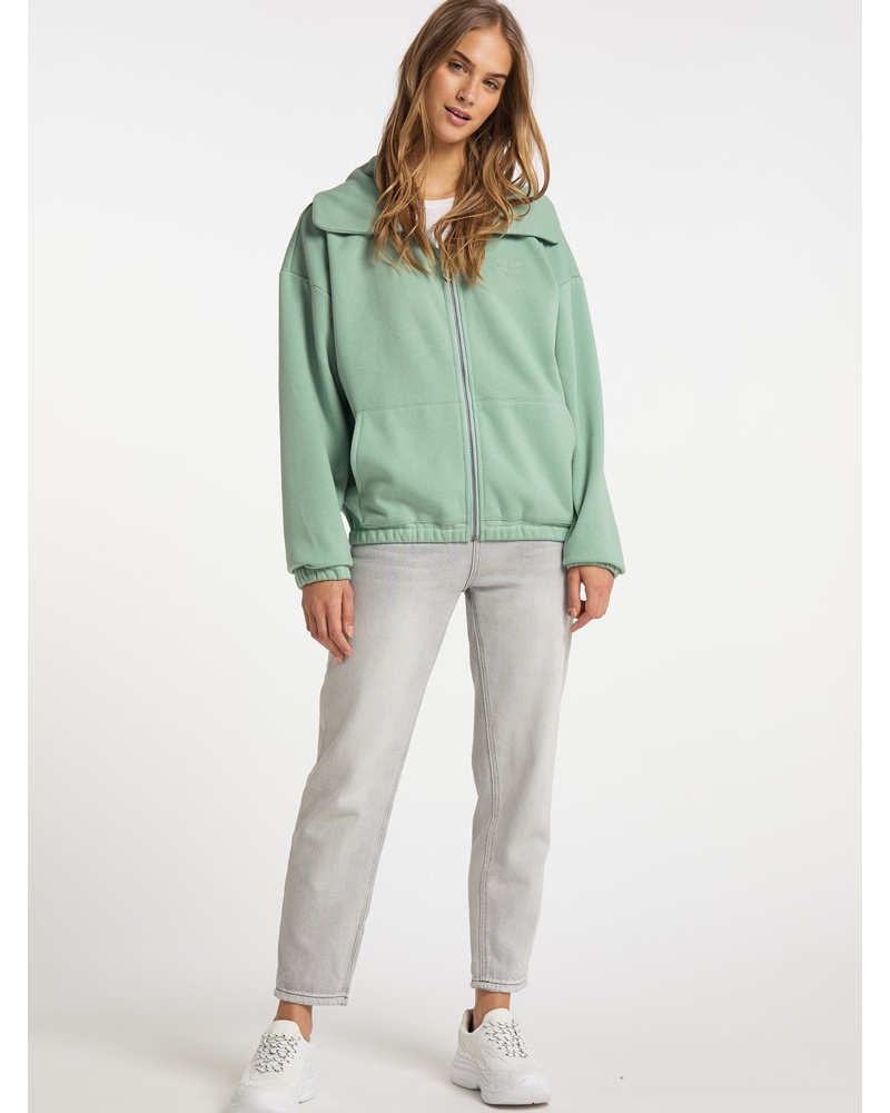 My Mo Damen Sweatjacke mint