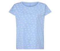 T-Shirt  Baumwolle hell gemustert
