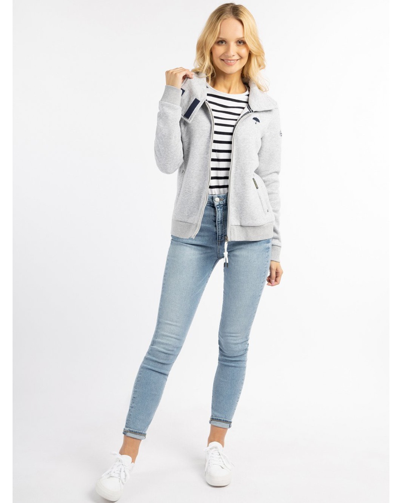 Schmuddelwedda Damen Sweatjacke Baumwolle