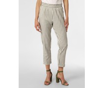 Hose  khaki gestreift