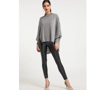Strickpullover Glitzer-Optik