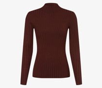 Langarmshirt  aubergine