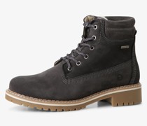 Boots aus Leder  anthrazit