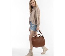 Leder Shopper  camel