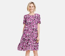 Jerseykleid  Viskose  gemustert