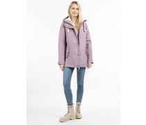 Regenjacke mit Webpelzfutter