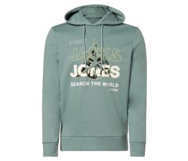 Kapuzenpullover  Sweat aqua bedruckt
