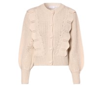 Strickjacke  ecru