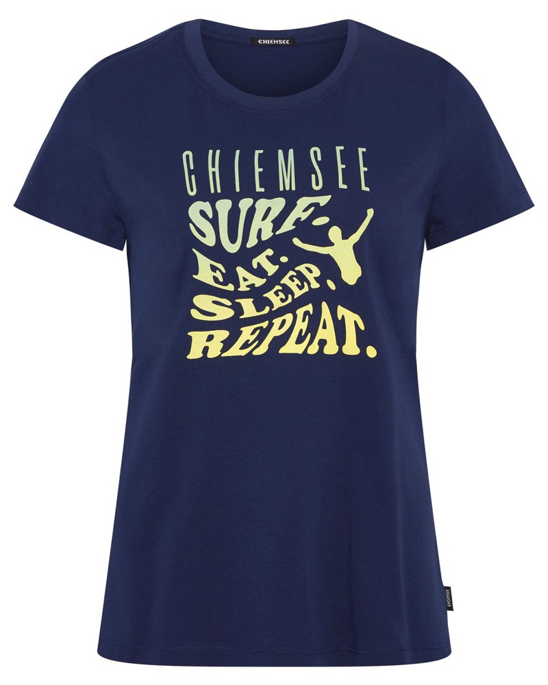 Chiemsee Damen T-Shirt Baumwolle bedruckt