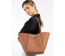 Shopper  Leder camel