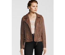 Lederjacke