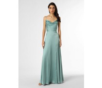 Abendkleid  Satin aqua