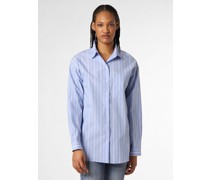 Bluse  Baumwolle hell gestreift