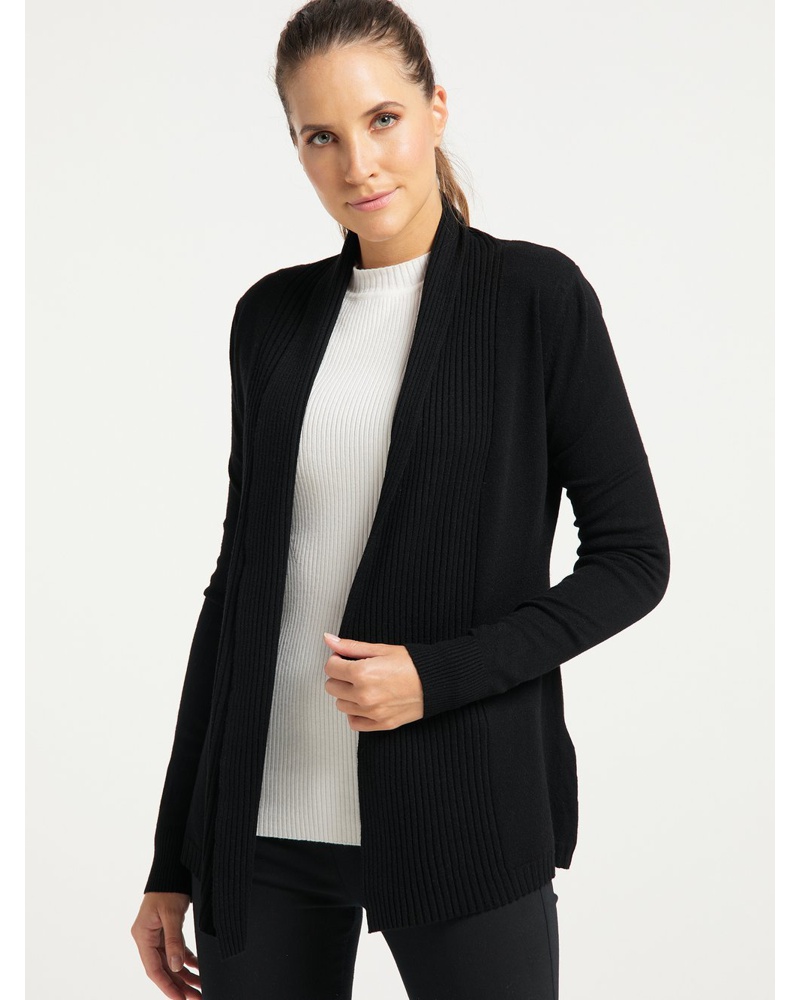 DreiMaster Damen Strickjacke Viskose