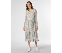 Kleid  ecru gemustert