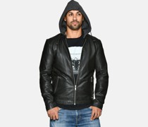 Lederjacke