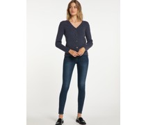 Strickjacke  marine