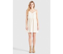 Kleid   sand gestreift
