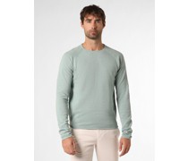 Pullover  Baumwolle aqua strukturiert