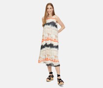 Plisseekleid   gemustert