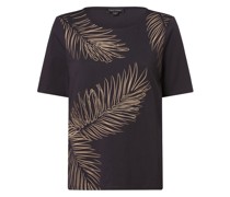 T-Shirt  Jersey anthrazit bedruckt