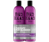 Bed Head Dumb Blonde Repair Shampoo and Reconstructor for Coloured Hair 2 x 750 ml