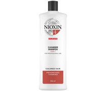 3-Part System 4 Cleanser Shampoo for Coloured Hair with Progressed Thinning 1000ml