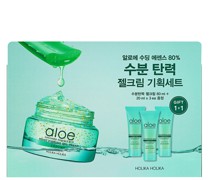 Aloe Soothing Essence 80% Moist Firming Gel Cream Set