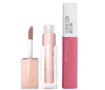 Lifter Gloss and Superstay Matte Ink Lipstick Bundle (Verschiedene Farbnuancen) - 125 Inspirer