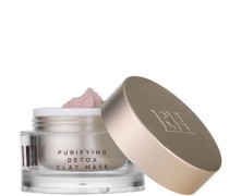 Purifying Detox Pink Clay Mask with Dual-Action Cleansing Cloth