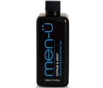 men-ü Citrus and Mint Shower Gel 500ml - Refill