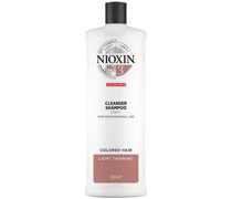 3-Teil System 3 Cleanser Shampoo für gefärbtes Haar mit leichter Ausdünnung 1000ml