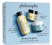 LOOKFANTASTIC Exclusive Cleanse and Glow Skincare Trial Set