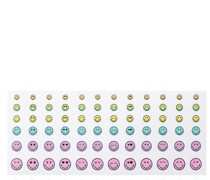 Smiley Stick on Nail Sticker Set