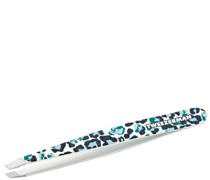 Animal Print Slant Tweezer - Leopard
