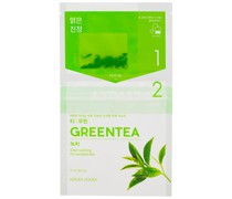 Instantly Brewing Tea Bag Mask - Green Tea