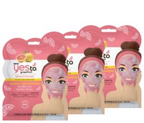 Grapefruit Vitamin C Glow-Boosting Bubbling Paper Single Use Mask (Pack of 3)
