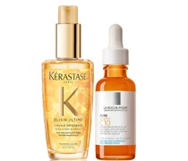 Kérastase X  Signature Serums - Elixir Ultime L'Original Oil 30ml and Pure Vitamin C10 Serum 30ml