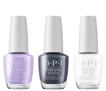 Nature Strong Natural Vegan Nail Polish Trio (Various Colours) - Strength