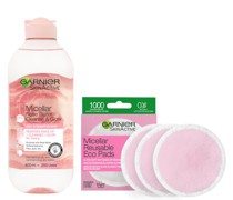 Makeup Remover Eco Pads and Rose Micellar Water Duo Set