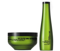 Silk Bloom Shampoo (300ml) und Behandlung (200ml)